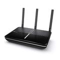 TP-Link Archer C2300 Dual Band Wireless MU-MIMO (Gigabit WiFi Router 1625Mbit/s (5GHz) + 600Mbit/s (2.4 GHz), 4 Gigabit LAN Ports, 1 USB 3.0 Port, Print/Media/FTP/VPN Server) Black