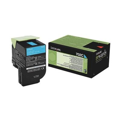 Lexmark Tonerkassette »702C« blau Image