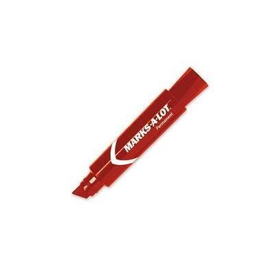 Avery Jumbo Permanent Chisel Point Marker - Red