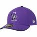 Men's New Era Purple Colorado Rockies Alternate 2 Authentic Collection On-Field Low Profile 59FIFTY Fitted Hat