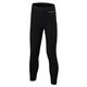 FALKE Unisex Kinder Baselayer-Hose Wool-Tech Long K TI Wolle Schnelltrocknend 1 Stück, Schwarz (Black 3000), 170-176