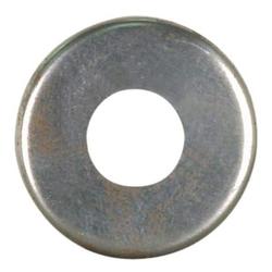 Satco 92074 - 1/8 IP Slip Unfinished Curled Edge Steel Check Ring (90-2074)