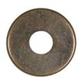 Satco 91763 - 1/8 IP Slip Antique Brass Curled Edge Steel Check Ring (90-1763)