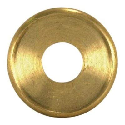 Satco 91598 - 1/8 IP Slip Unfinished Turned Brass Check Ring (90-1598)