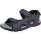 Geox Herren U Sandal Strada D Riemchensandalen, Blau Navy Dk Grey, 42 EU