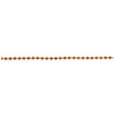 Satco 90122 - 250' Spool Brass Beaded Chain (90-122)