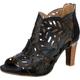 LAURA VITA Damen ALCBANEO 048 Peeptoe Sandalen, Schwarz (Noir Noir), 35 EU