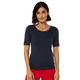 Cecil Damen Lena T Shirt, Blau (Deep Blue 10128), L EU