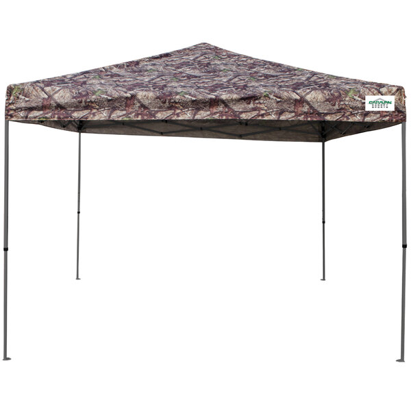 Caravan Canopy 21007900180 V-Series Pro 2 10' x 10' Camouflage Straight Leg Instant Canopy
