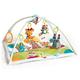 Tiny Love Gymini Deluxe, 2-in-1 Spieldecke Baby Musik, 0+ Monate, Vielseitige Spielmatte Baby, 18 Aktivitäten, Musikspielfigur für Unterwegs, Verstellbare Bögen, Kognitive Entwicklung, Into the Forest