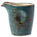 Steelite Craft Pourer Blue 3oz / 85ml - Set of 6 | Pinched Milk Jugs, Milk Tots, Creamers, Ceramic Jugs