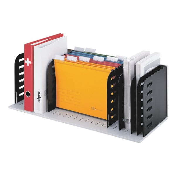 Styro Multi-Ablagestation »Styrorac« 282-03007 schwarz, 72.3x24.8x30.4 cm Image