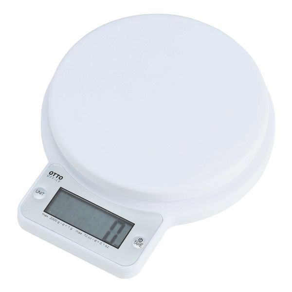 OTTO Office Briefwaage (rund) weiß, 13x13 cm Image