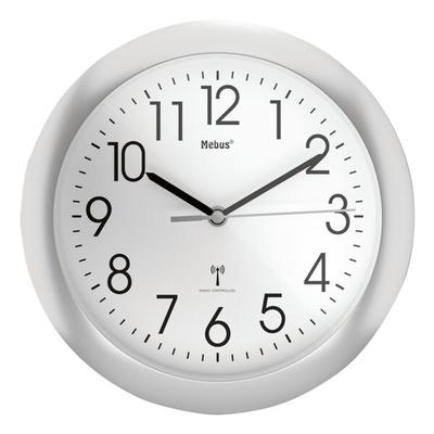 Mebus Funk-Wanduhr 52451 Ø 25,5 cm Image