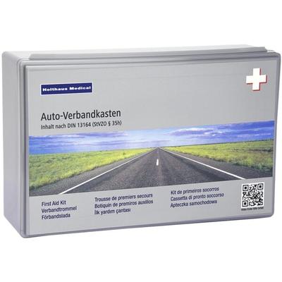 KFZ-Verbandkasten »Klassik« grau, Holthaus Medical, 26x8x17 cm