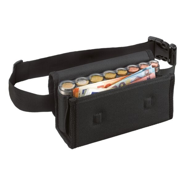 ratiotec Geldbörse mit Münzspender schwarz, 21x8x11 cm Image