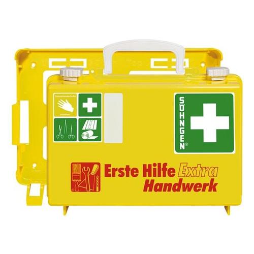 Erste Hilfe Koffer »extra HANDWERK QUICK-CD« – nach überarbeiteter DIN 13157, SÖHNGEN, 26x11x17 cm