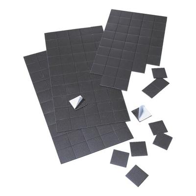 Franken Magnetplättchen »MPL22SB« schwarz, 2x2 cm