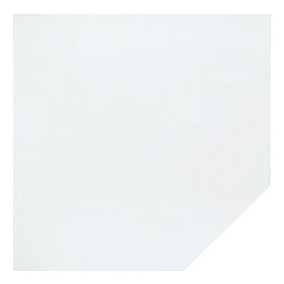 HAMMERBACHER Verkettungsplatte »Q-Line« Trapez weiß, 120x2.5x120 cm
