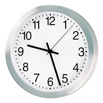Peweta Uhren Funk-Wanduhr 51.017.515 Ø 50 cm grau