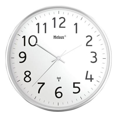 Mebus Funk-Wanduhr 52680 Ø 30 cm