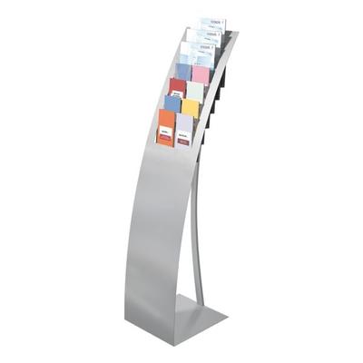 Kerkmann Prospektständer »Vario 6509« silber, 32x132x2.6 cm