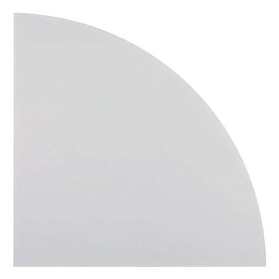 OTTO Office Premium Verkettungsplatte Viertelkreis grau, 80x2.5x80 cm