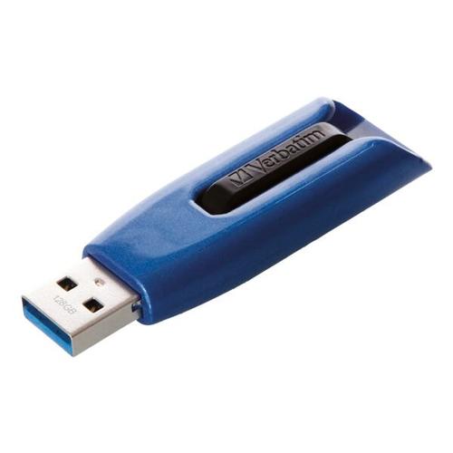 USB-Stick »V3 Max 128 GB« blau, Verbatim, 5.8x1.1x2 cm