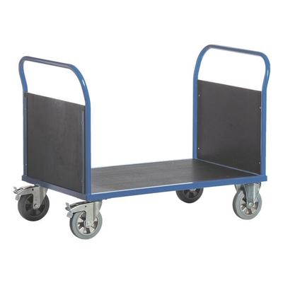 Doppelwandwagen 160x80 cm Ladefläche blau, ROLLCART, 177x99x80 cm