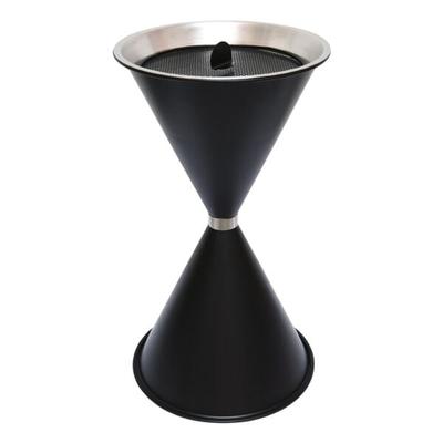 SZ Metall Stand-Aschenbecher »spitze Kegel« schwarz, 40x71 cm Image