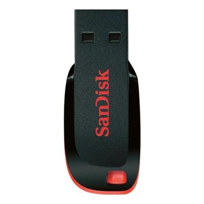 SanDisk USB-Stick »Cruzer Blade 64 GB« schwarz, 1.76x4.15x0.74 cm