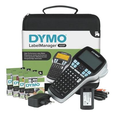Dymo Labelmanager »LM 420P« Beschriftungsset im Koffer schwarz, 10.4x5.7x21.5 cm
