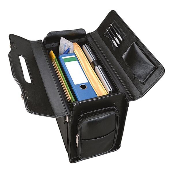 Alassio Pilotenkoffer »Verona« schwarz, 49x35x24 cm Image