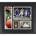 "Giannis Antetokounmpo Milwaukee Bucks Framed 15"" x 17"" Collage with a Piece of Team-Used Basketball"