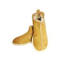 Sale ! Candy Slippers Sheepskin Slippers Chestnut Wool Slippers. Warm & Lovely Genuine Slippers, Perfect for Gift. Ankle Boot Slippers (5 UK / 38 EU)