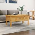 vidaXL Coffee Table Mexican Pine Corona Range 100x55x45 cm