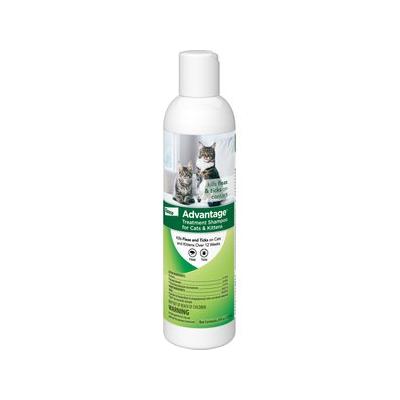 Advantage Flea & Tick Treatment Shampoo for Cats & Kittens, 8-oz bottle