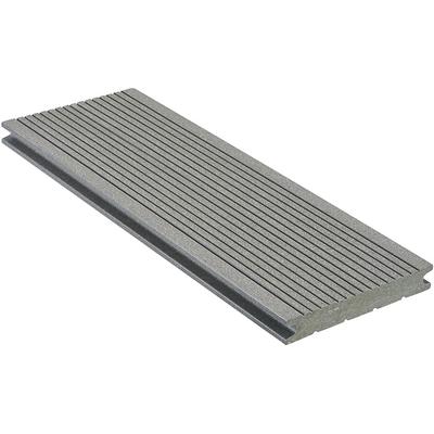 NATURinFORM WPC-Terrassendiele 21x139mm DIE KOMPAKTE grau, 5000 mm, Massivdiele