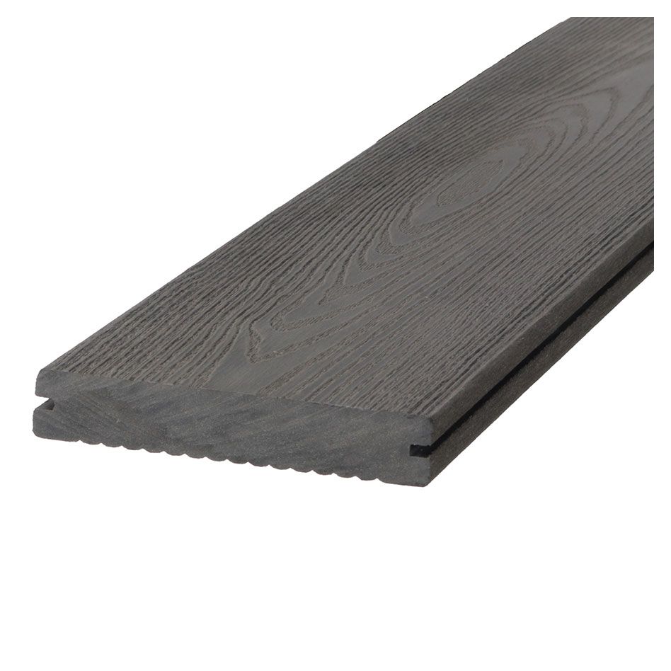 TraumGarten WPC Terrassendiele 21x125mm DREAMDECK BiColor Anthrazit, 3000 mm Image