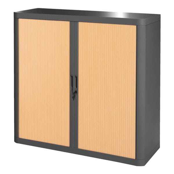 easyOffice Rollladenschrank »easyOffice« 110 x 104 cm grau, 110x104x41.5 cm Image