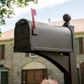 Architectural Mailboxes Arlington Post Mounted Mailbox Steel in Brown | 11.4 H x 22.92 W x 9.49 D in | Wayfair AR15T0AM