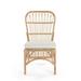 Bayou Breeze Aindriu Windsor Back Side Chair Wicker/Rattan in Brown | 39 H x 21.5 W x 24 D in | Wayfair 0B84324D93774337B07DD03AC5DF84B5