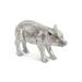 August Grove® Dusek Standing Piglet Tabletop Sculpture Resin in Gray | 10 H x 16 W x 7 D in | Wayfair FCA58D6191DB4BBEAC798E31A9C0A21F