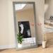 Brayden Studio® Ainsworth Full Length Mirror Wood in White | 72 H x 39 W x 0.75 D in | Wayfair BRYS6319 33931596