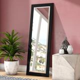 Brayden Studio® Rectangle Beveled Wall Mirror Wood in Brown | 71 H x 30 W x 0.75 D in | Wayfair BRYS6593 34039289