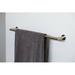 Ginger Kubic 18" Wall Mount Towel Bar Metal in Gray | 1.8 H x 3.4 D in | Wayfair 4602/PN