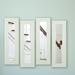 Latitude Run® Billie-Rae 4 Piece Scioli Panel Modern & Contemporary Mirror Set in White | 32.5 H x 11.5 W x 0.75 D in | Wayfair BRYS1809 30571102