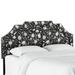 Darby Home Co Dwyer Linen Upholstered Panel Headboard Cotton in White/Black | 51 H x 74 W x 4 D in | Wayfair 28A5068CA9434E9096D727EA02E76B17