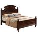 Glory Furniture Bucknell Standard Bed Wood in White/Brown | 58 H x 65 W x 89 D in | Wayfair G5950A-QB