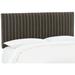 Darby Home Co Stovall Panel Headboard Upholstered/Cotton in Black | 51 H x 78 W x 4 D in | Wayfair DBHC4007 26744104